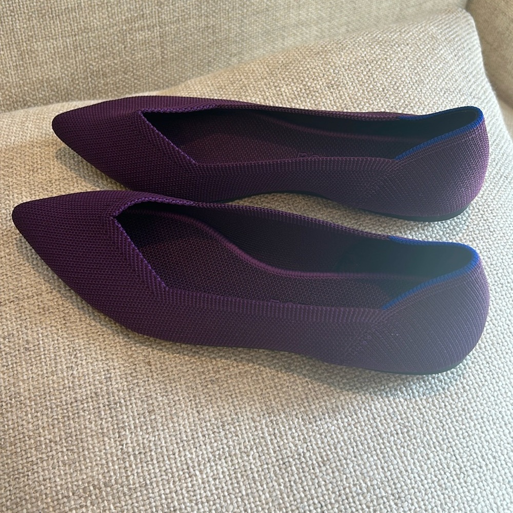 The Point Rothy’s in Purple